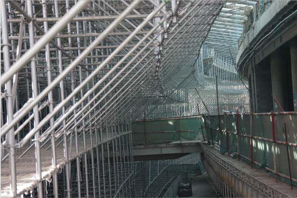 盤扣腳手架高鐵橋梁隧道應(yīng)用案例 盤扣腳手架高鐵橋梁隧道應(yīng)用案例